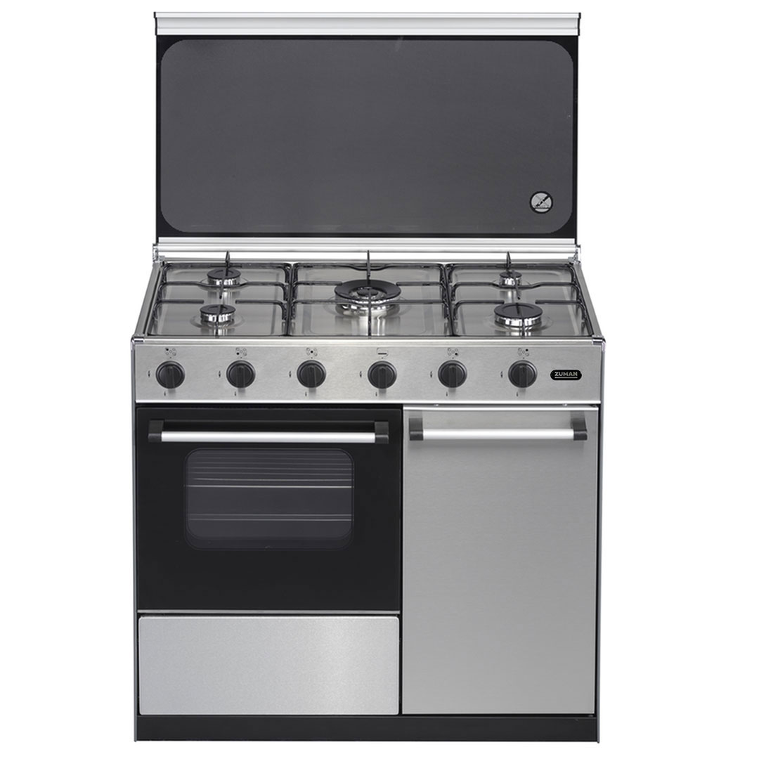 ZUMAN Fogão a Gás 5 Bocas Inox FQ52001X